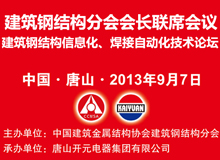 建筑鋼結(jié)構(gòu)分會會長聯(lián)席會議，信息化，焊接自動化技術(shù)論壇